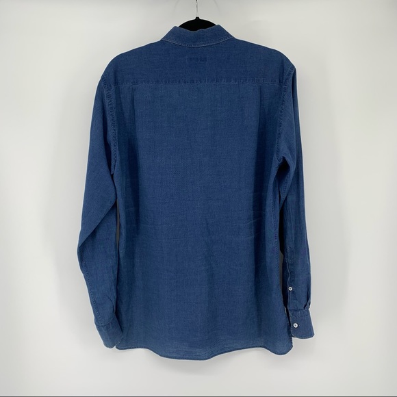 Loro Piana Men Long Sleeve button shirt 100% Cotton - Picture 3 of 7